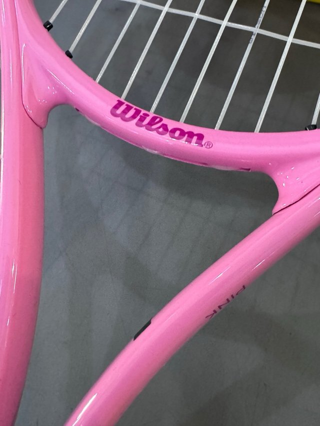 Raqueta Tenis Wilson Burn V6 105 S Rosa - miniatura 6