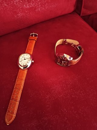 Coppia orologi vintage uomo quarzo.