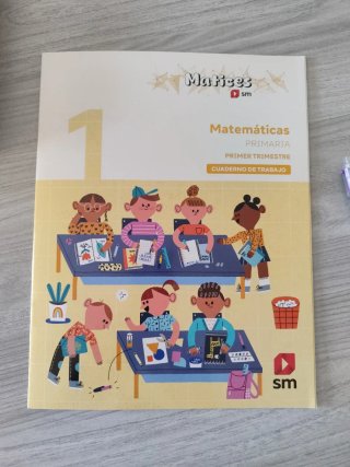 Cuaderno de Matemáticas. 1 Primaria. 1 Trimestr...