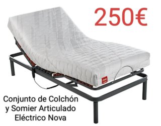 Conjunto Colchón y Somier Eléctrico Articulado