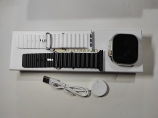 Smartwatch Ultra Pro 2 Correas Negro y Blanco