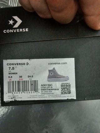 Converse Blancas Mujer Talla 38