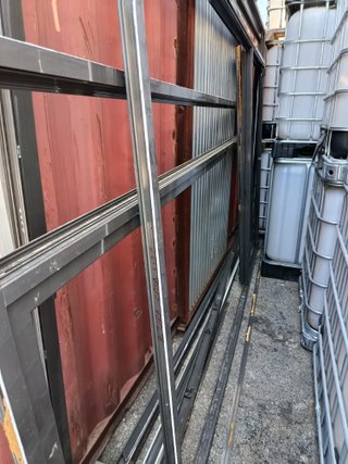 Balconera de aluminio