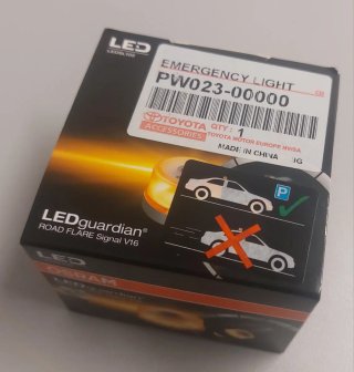 Baliza LED V16 Emergency Light Toyota