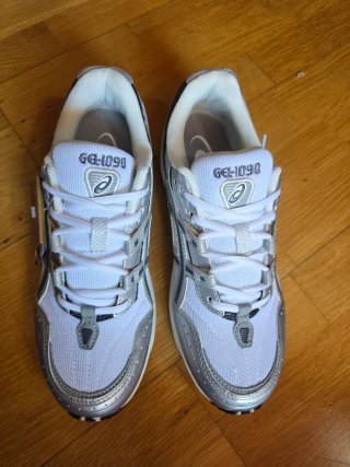 Zapatillas ASICS GEL-1090 Plata/Blanqñco