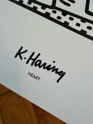 2 Poster Keith Haring Heart & Love