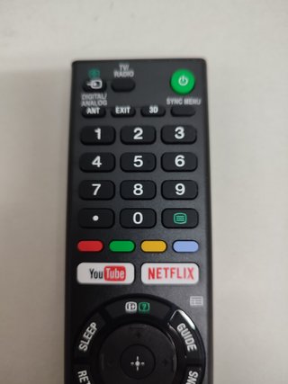Mando SONY TV Nuevo