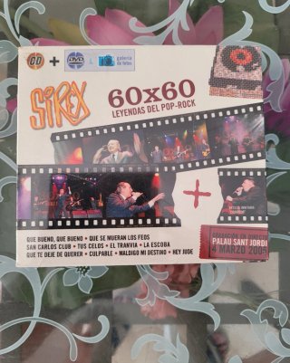 CD + DVD Sirex 60x60 Leyendas del Pop-Rock