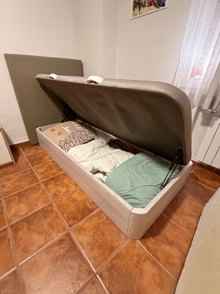 Letto a scomparsa 190x90 con apertura laterale