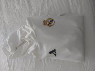 Sudadera Real Madrid x Avengers Adidas Blanca