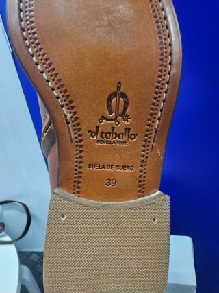 Botas de cuero El Caballo Marrones