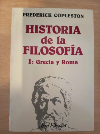 Historia de la filosofía 1, de Copleston