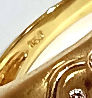 Anillo Oro 18k y Diamantes