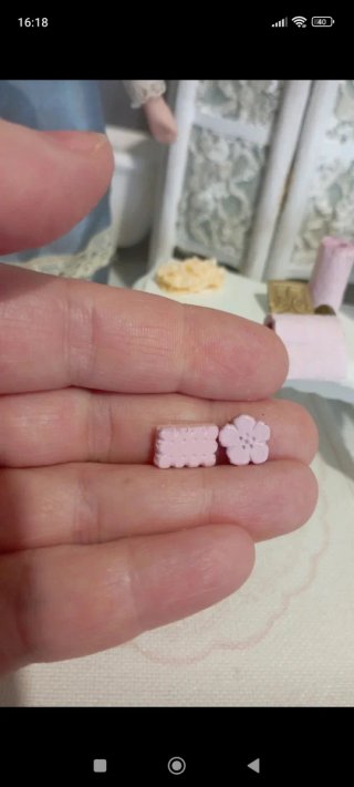Set accessori bagno in miniatura casa bambole