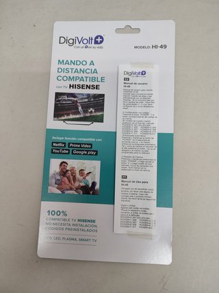 Mando Hisense TV Nuevo HI-49