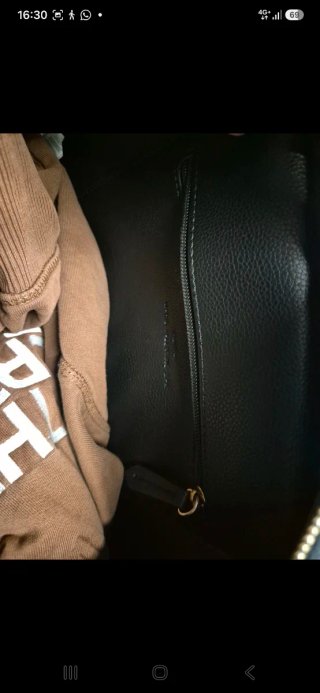 Borsa in pelle Valentino nera