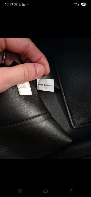 Borsa in pelle Valentino nera