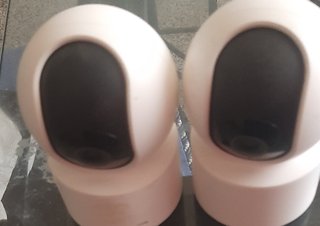 2 Cámaras Vigilancia Blancas