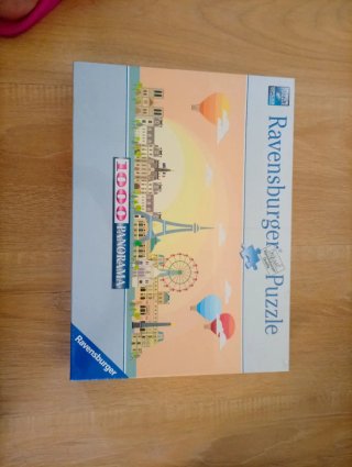 Precintado Ravensburger 1000 Piezas Panorama Parí