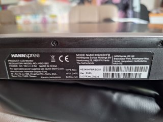 Monitor HANNSPREE 24 pulgadas altavoces integrados