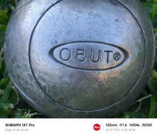 Bolas Petanca Obut ATX 74mm 690g