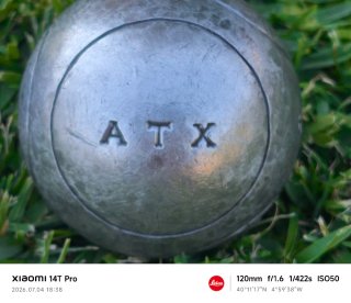 Bolas Petanca Obut ATX 74mm 690g