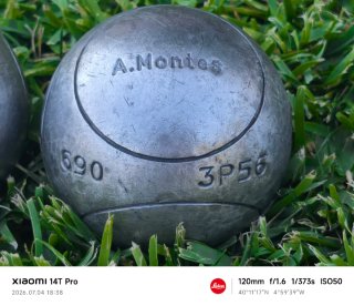 Bolas Petanca Obut ATX 74mm 690g