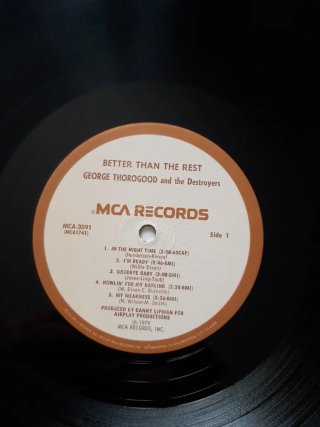 Vinilo George Thorogood Better Than the Rest