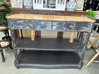 Consola Antigua Estilo Francés Restaurada