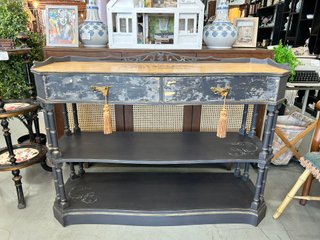 Consola Antigua Estilo Francés Restaurada