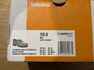Timberland Authentic Boat Shoes Verde