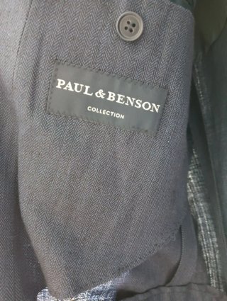 Chaqueta Blazer Azul Hombre