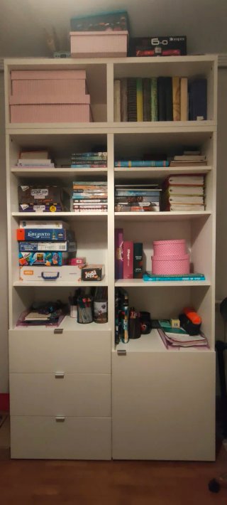Estantería blanca Ikea