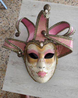 Máscaras Venecianas Rosas y Azules