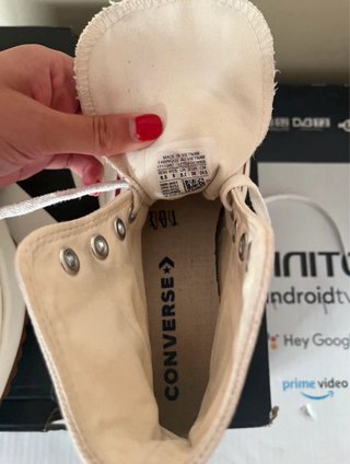 Converse Run Star Hike Crema Talla 39.