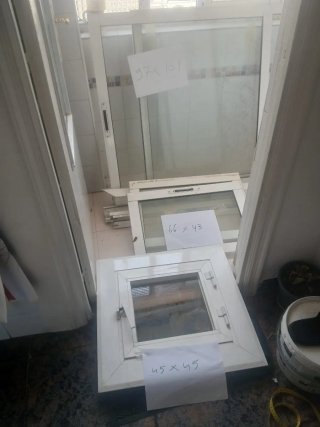 Ventana de aluminio 97x101