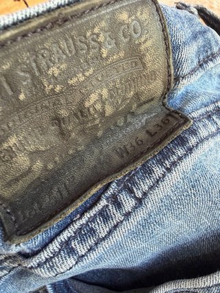 Levi's 511 Jeans W36 L36 Regular Slim Azul