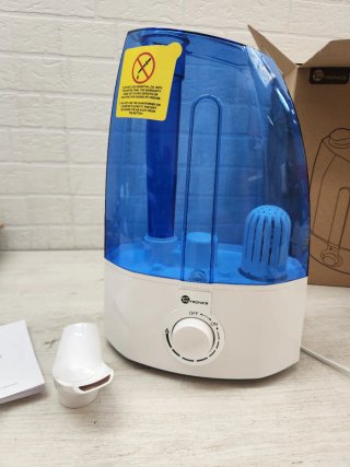 Humidificador TaoTronics Azul y Blanco