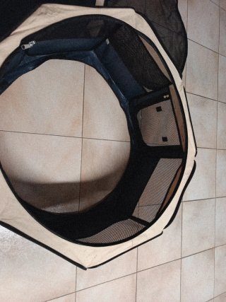 Parque plegable para perros o gatos