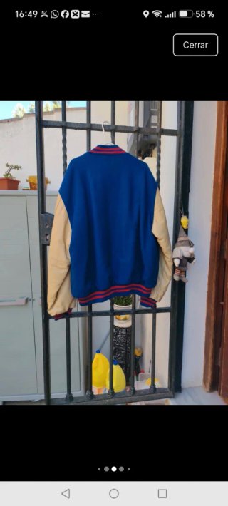 Chaqueta Varsity Holloway Original Años 80