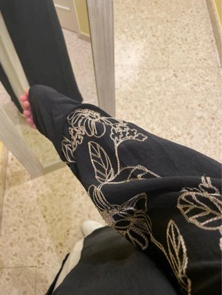 Conjunto kimono con diseño+ abaya tirantes