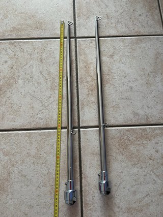 2 mástiles para baranda de barco