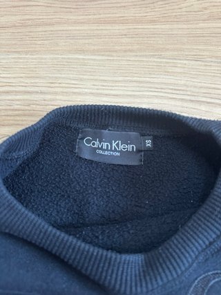 Sudadera Calvin Klein Negra Talla XS