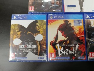 Nuevo! Pack PS4 Saga Yakuza Collection 9 juegos
