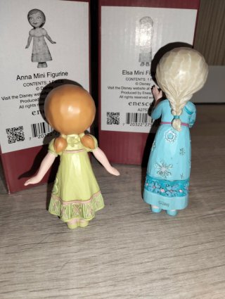 Figuritas Frozen Anna y Elsa Disney