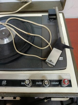 Tocadiscos Vintage Como B 3210 Beige/Marrón