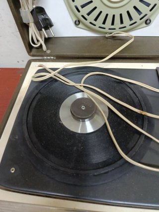 Tocadiscos Vintage Como B 3210 Beige/Marrón