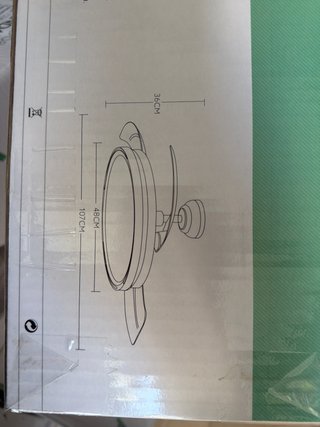 Ventilador de Techo Abrila 60W LED