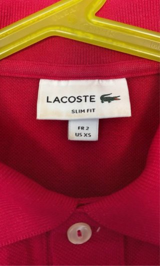 Polo Lacoste Fucsia