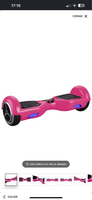 Patinete Eléctrico Smartgyro Rosa Mate